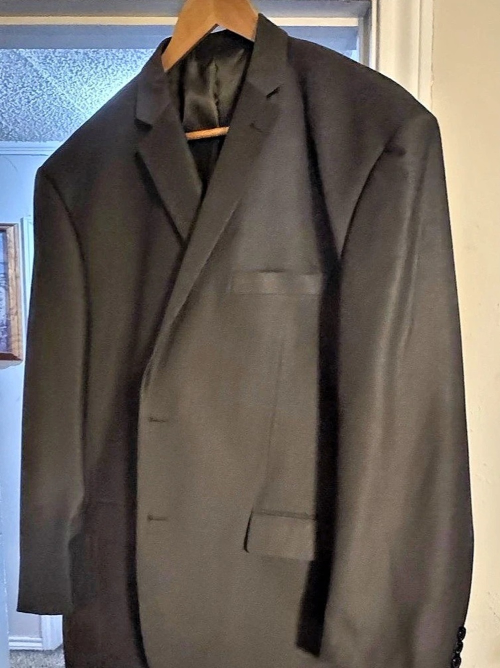 Alberto Cardinali Slim Fit Suit Blazer 54R Men's Gray